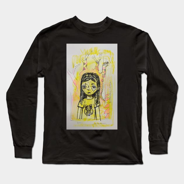 The Girl With The Dragon… Shirt Long Sleeve T-Shirt by SubtleSplit